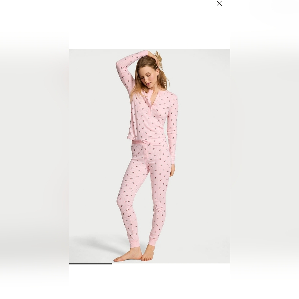 Victorias Secret Henley Pajama Set